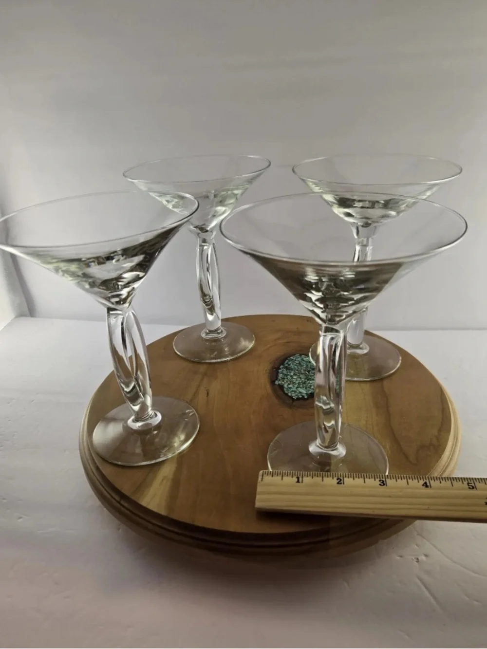 Vintage Libbey “Omega” Martini Glasses - Set of 4